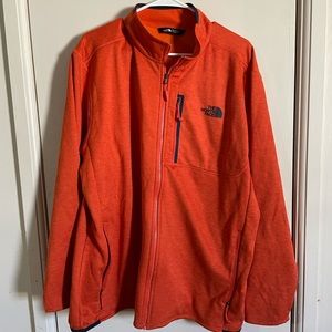 Orange North Face Jacket
